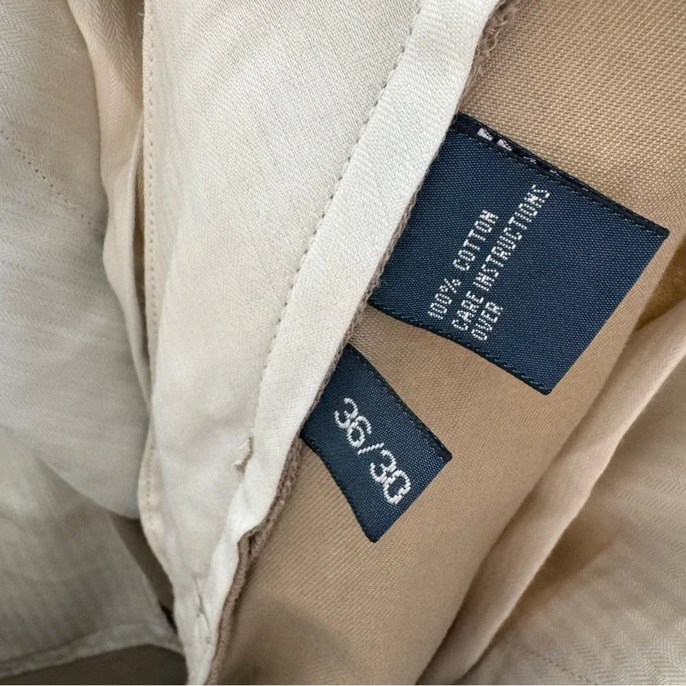 Polo Ralph Lauren Chino Pants‎ Men’s 36x30 Hudson Tan Classic Fit Cotton NEW